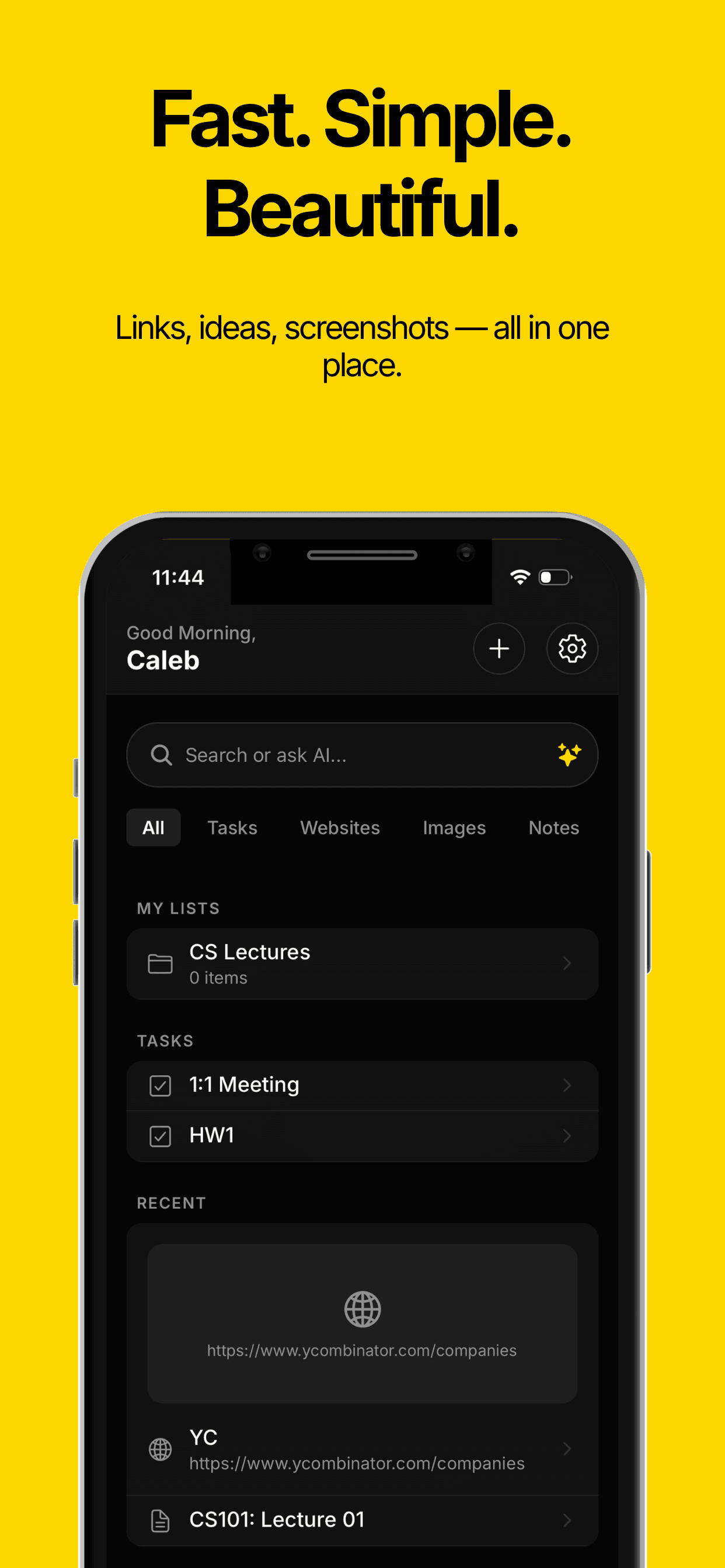 Fast. Simple. Beautiful.